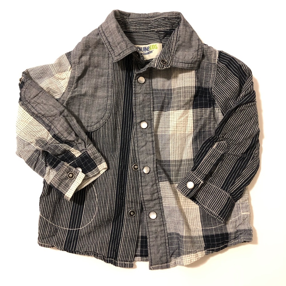 3/$15 OshKosh Boys Button Down 2T